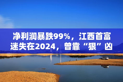 净利润暴跌99%，江西首富迷失在2024，曾靠“狠”凶猛崛起