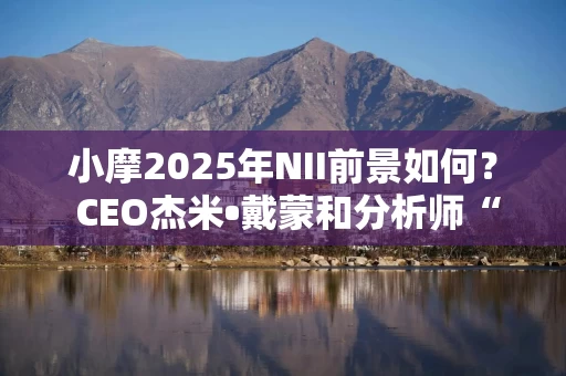 小摩2025年NII前景如何？ CEO杰米•戴蒙和分析师“唇枪舌剑”