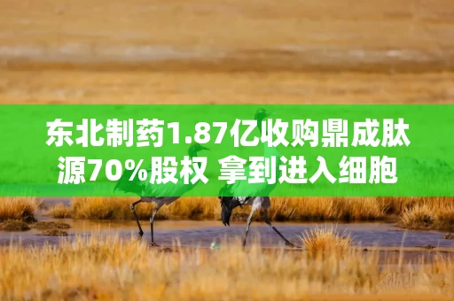 东北制药1.87亿收购鼎成肽源70%股权 拿到进入细胞治疗领域“直通门票”