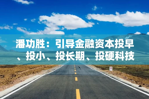 潘功胜：引导金融资本投早、投小、投长期、投硬科技 满足科技型企业不同生命周期阶段的融资需求