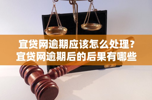 宜贷网逾期应该怎么处理？宜贷网逾期后的后果有哪些？