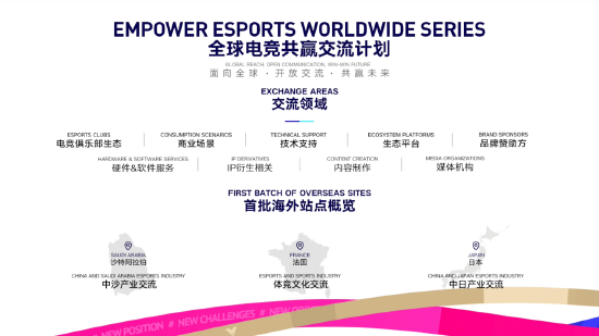 腾讯电竞发布全球电竞共赢交流计划，进入沙特、法国、日本等地