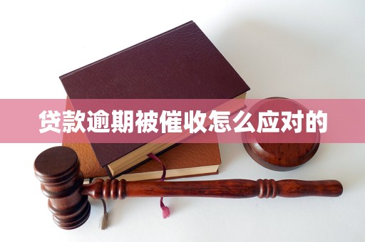 贷款逾期被催收怎么应对的