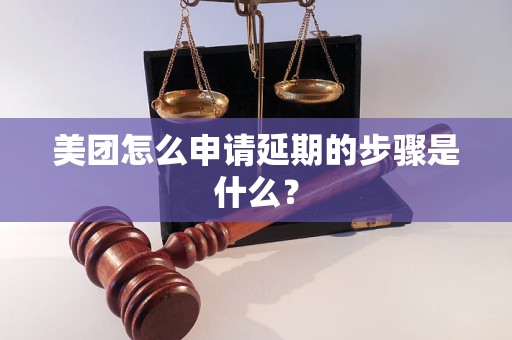 美团怎么申请延期的步骤是什么？