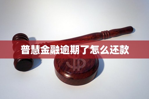 普慧金融逾期了怎么还款