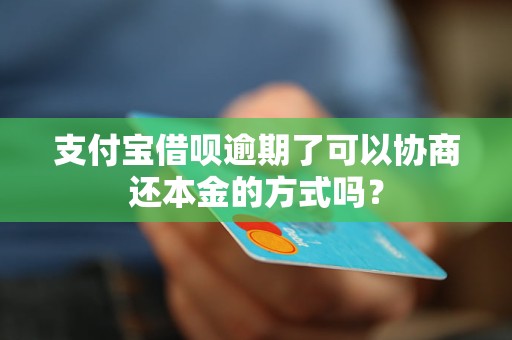 支付宝借呗逾期了可以协商还本金的方式吗？