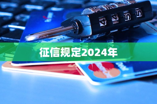 征信规定2024年