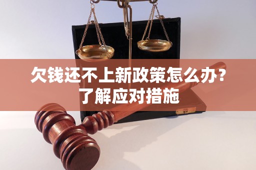 欠钱还不上新政策怎么办？了解应对措施