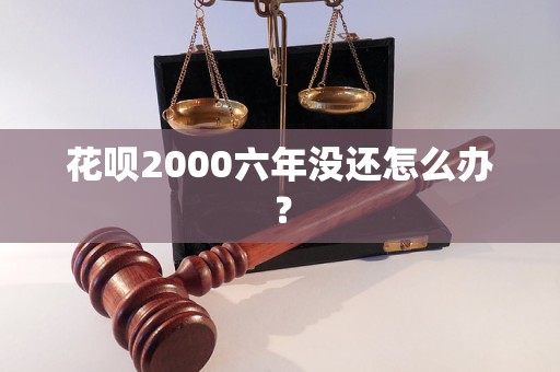 花呗2000六年没还怎么办？