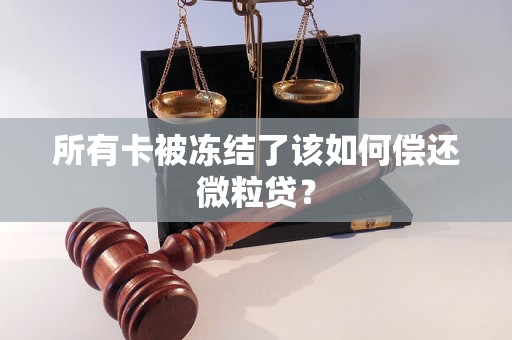 所有卡被冻结了该如何偿还微粒贷？