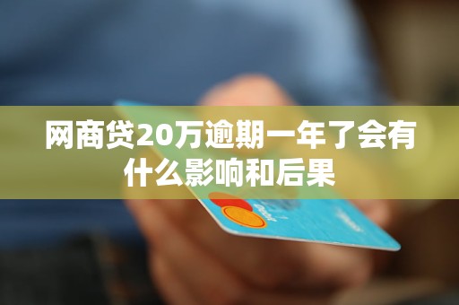 网商贷20万逾期一年了会有什么影响和后果