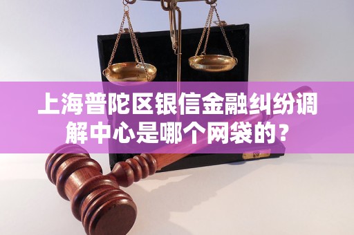 上海普陀区银信金融纠纷调解中心是哪个网袋的？